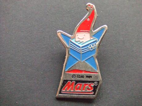 Olympische Spelen sponsor Mars mascotte
